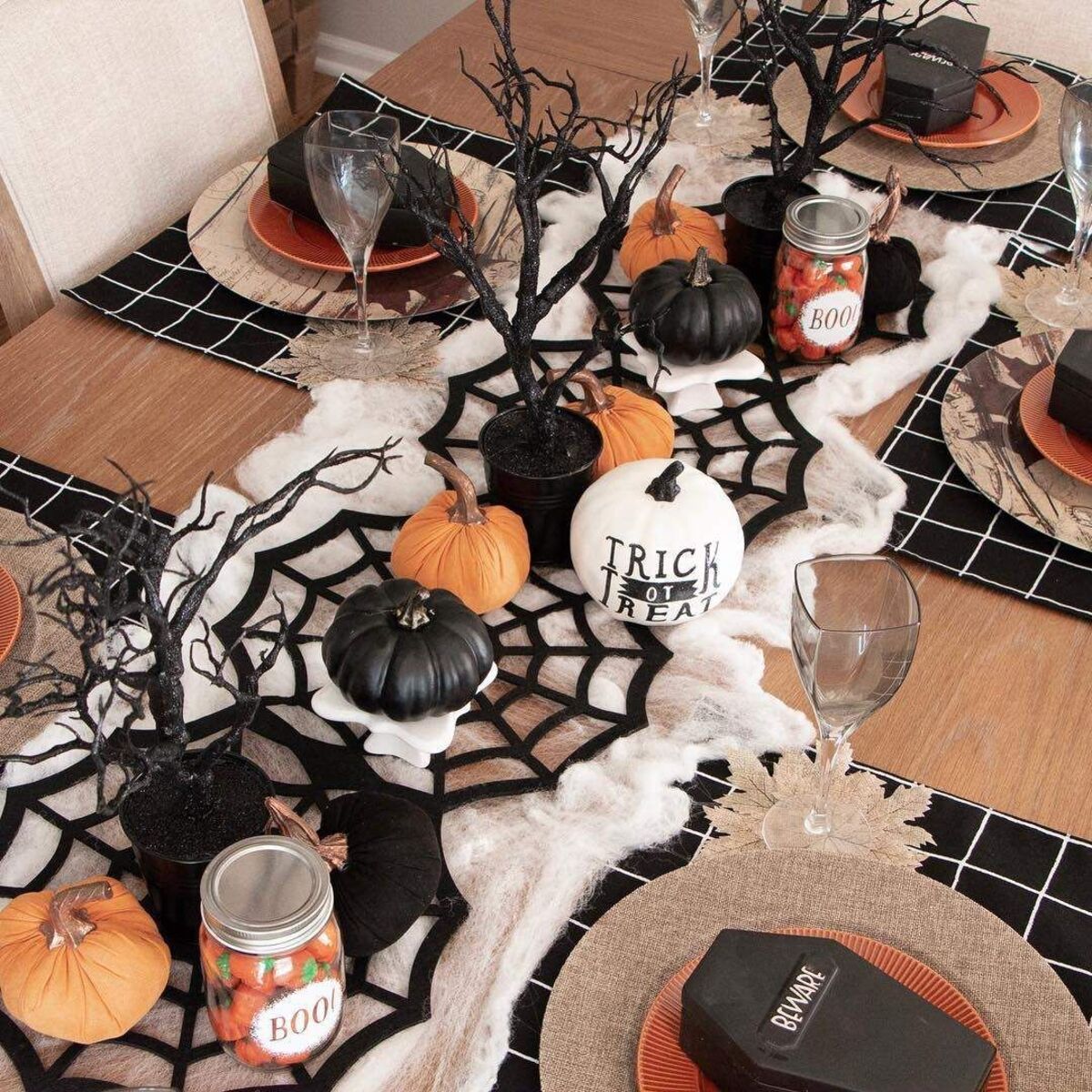 La mesa más terrorífica para este Halloween.