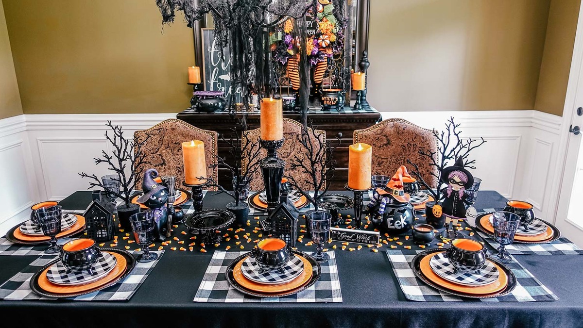 La mejor decoración para tu mesa este Halloween 2021.