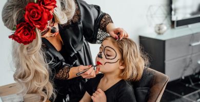 Halloween: Diez ideas terroríficas de maquillaje para niños y adultos