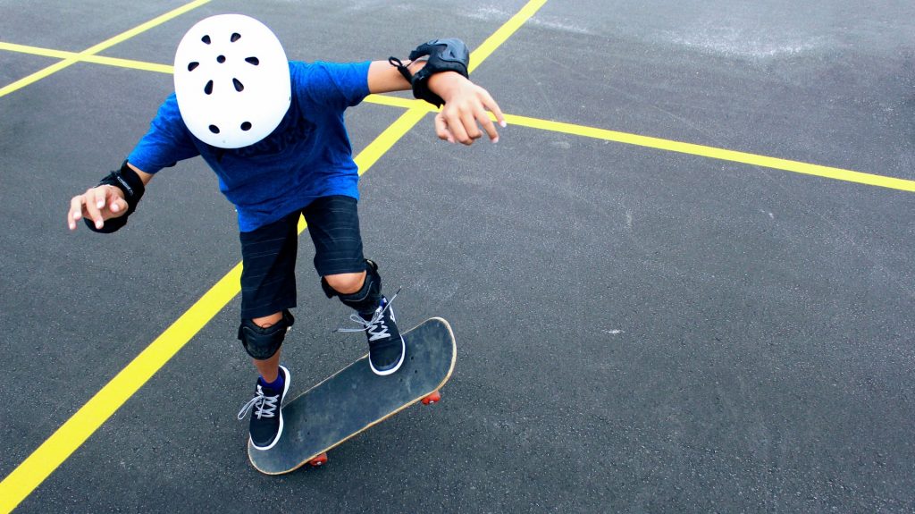 Protecciones para practicar ‘skate’ con garantías frente a las caídas