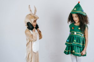 El disfraz de reno y árbol son otros de los vistos en Navidad