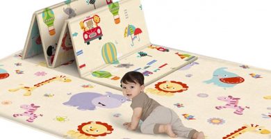 Plegable, acolchada y aislante: Así es la mejor alfombra de juegos para bebés