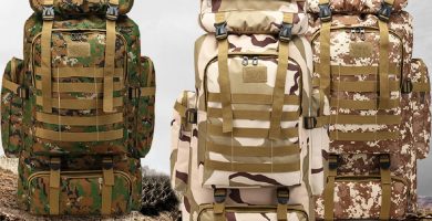 Las mejores mochilas de estilo militar para acampadas y senderismo