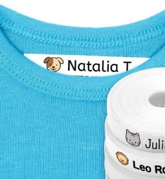 Evita confusiones en la vuelta al cole con las etiquetas personalizadas para ropa y objetos