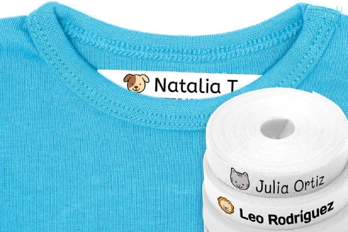 Evita confusiones en la vuelta al cole con las etiquetas personalizadas para ropa y objetos