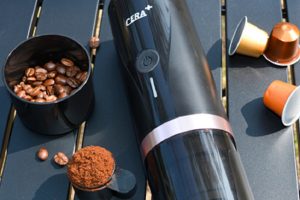 CERA+ Cafetera, café, Máquina de Espresso Eléctrica Portátil