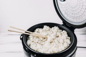 Arrocera, arroz, olla para hacer arroz