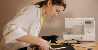 Tijeras de costura para facilitar el corte y confección de prendas